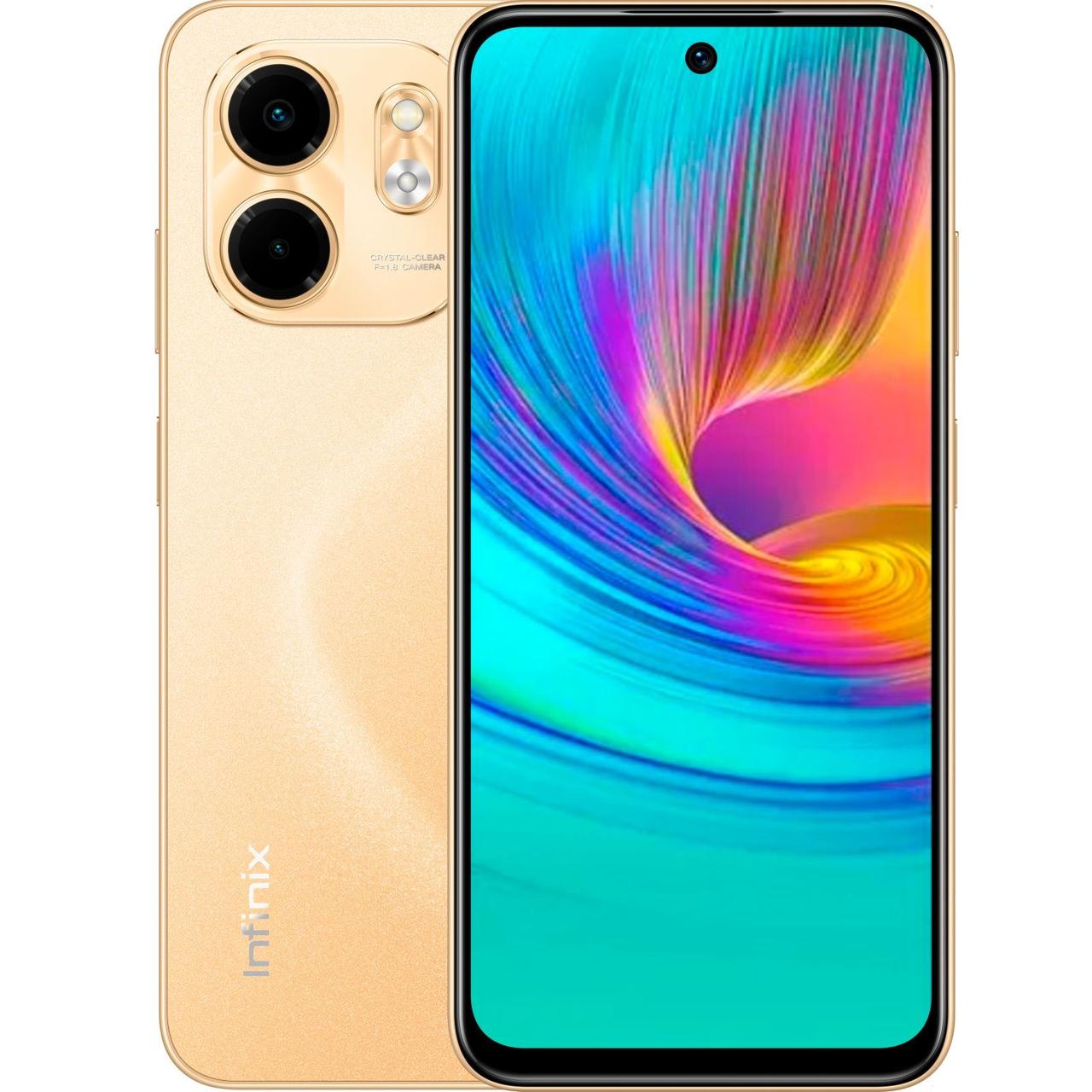 Смартфон Infinix Smart 9 X6532 3/64GB Sandstone Gold, фото 1