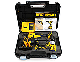 Набір акумуляторного інструменту 2в1 АКБ DeWalt 36V (Шуруповерт + Болгарка) Набір 2в1 Девольт, фото 3