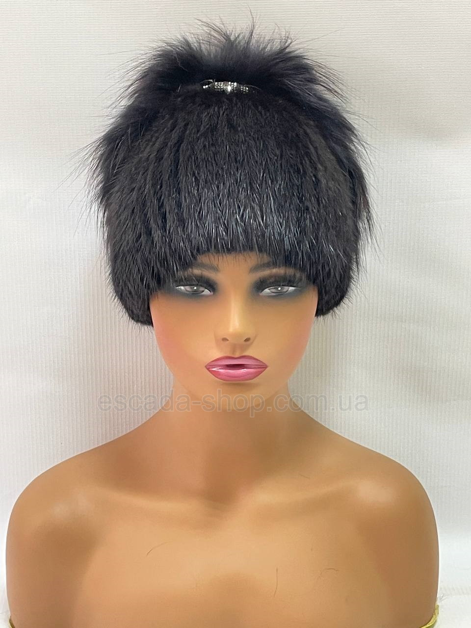 Жіноча шапка з хутра ондатри  "Фата", фото 1