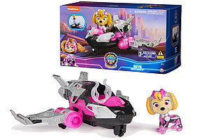 Щенячий Патруль літак Скай Paw Patrol The Mighty Movie Airplane Toy with Skye Mighty Pups