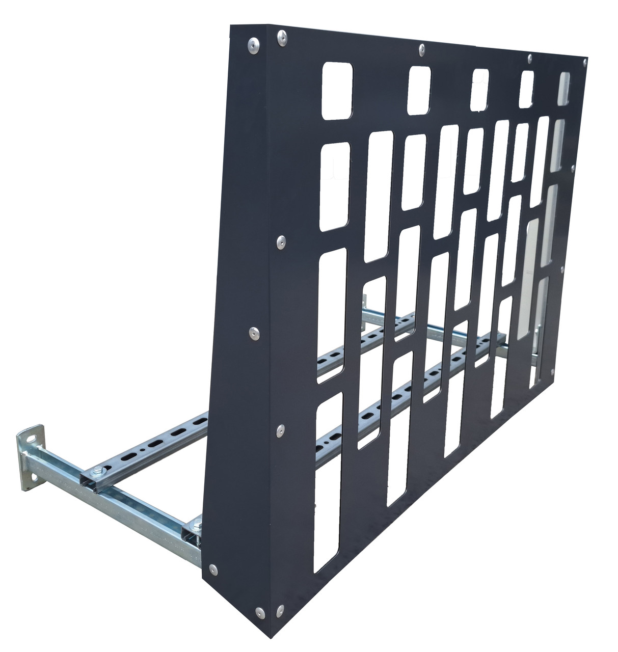 Система декоративно-фасадного кріплення кондиціонерних блоків Walraven Techno Cold 1007х735мм, фото 1