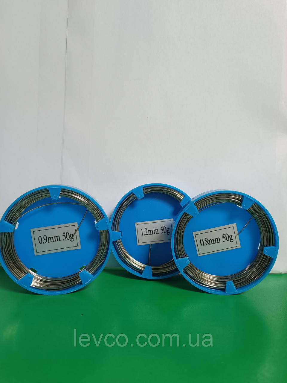 ДРІТ ОРТОДОНТИЧНИЙ ПОЛЬЩА 50 ГРАМ ГОЛУБИЙ РОЗМІР 0.8 ММ, фото 1