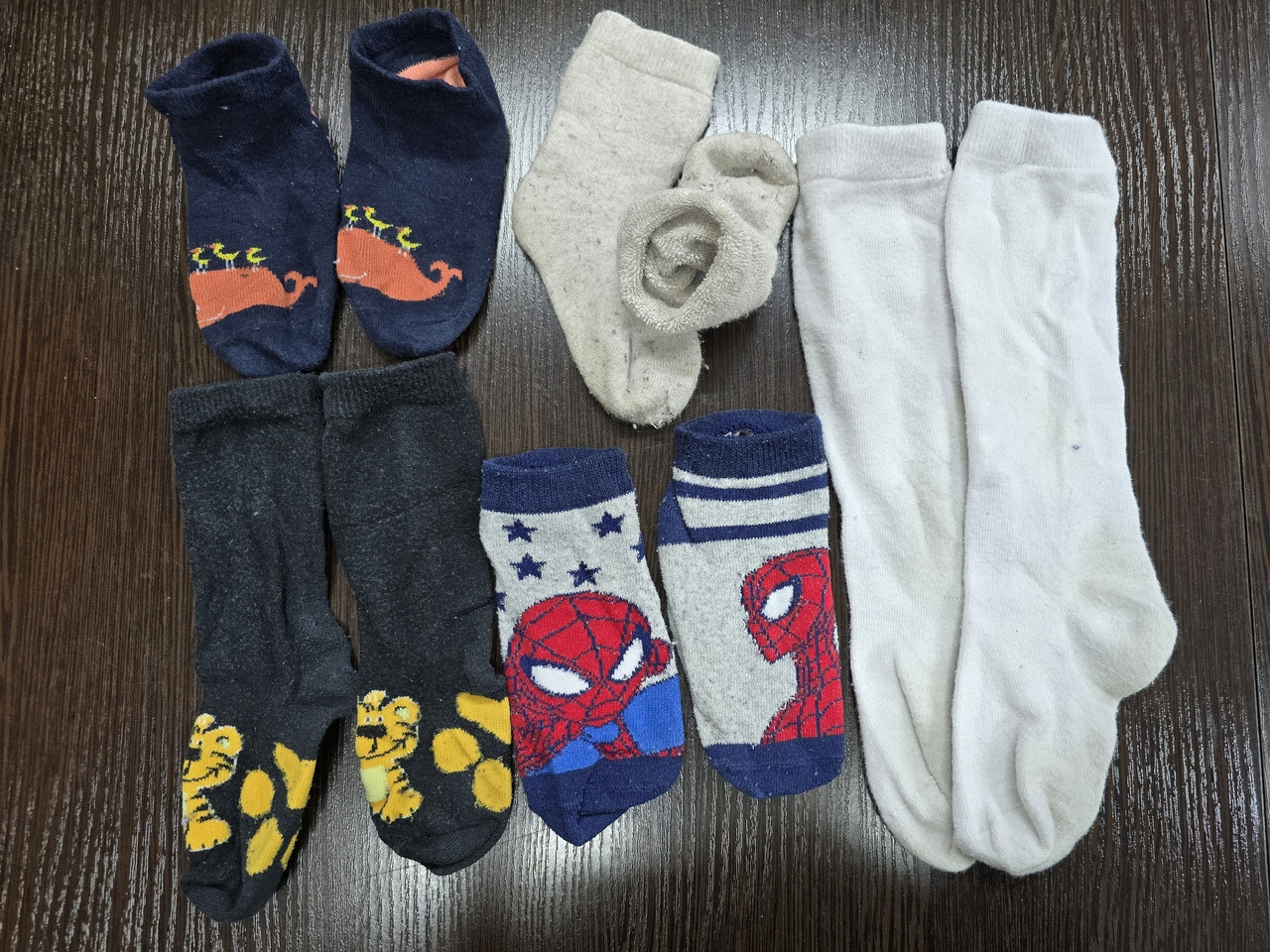 Носки дитячі бу 5 пар 14-16, фото 1