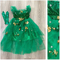 Дитячий карнавальний костюм Ялинка на дівчинку