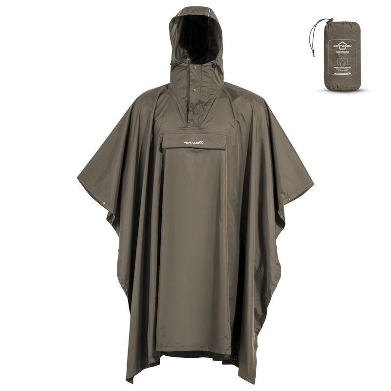 Пончо Pentagon CLOUDBURST PACKABLE RAIN PONCHO K07018