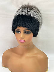 Жіноча шапка з хутра ондатри  "Ліза"