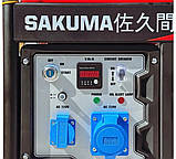 Дизельний генератор SAKUMA SD12000E, 11 KVA (8,5 кВт), фото 5