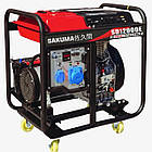 Дизельний генератор SAKUMA SD12000E, 11 KVA (8,5 кВт)