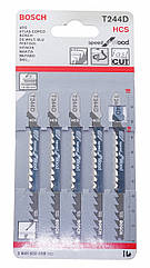 Пилка Bosch T244D 5шт по дереву 2608630058