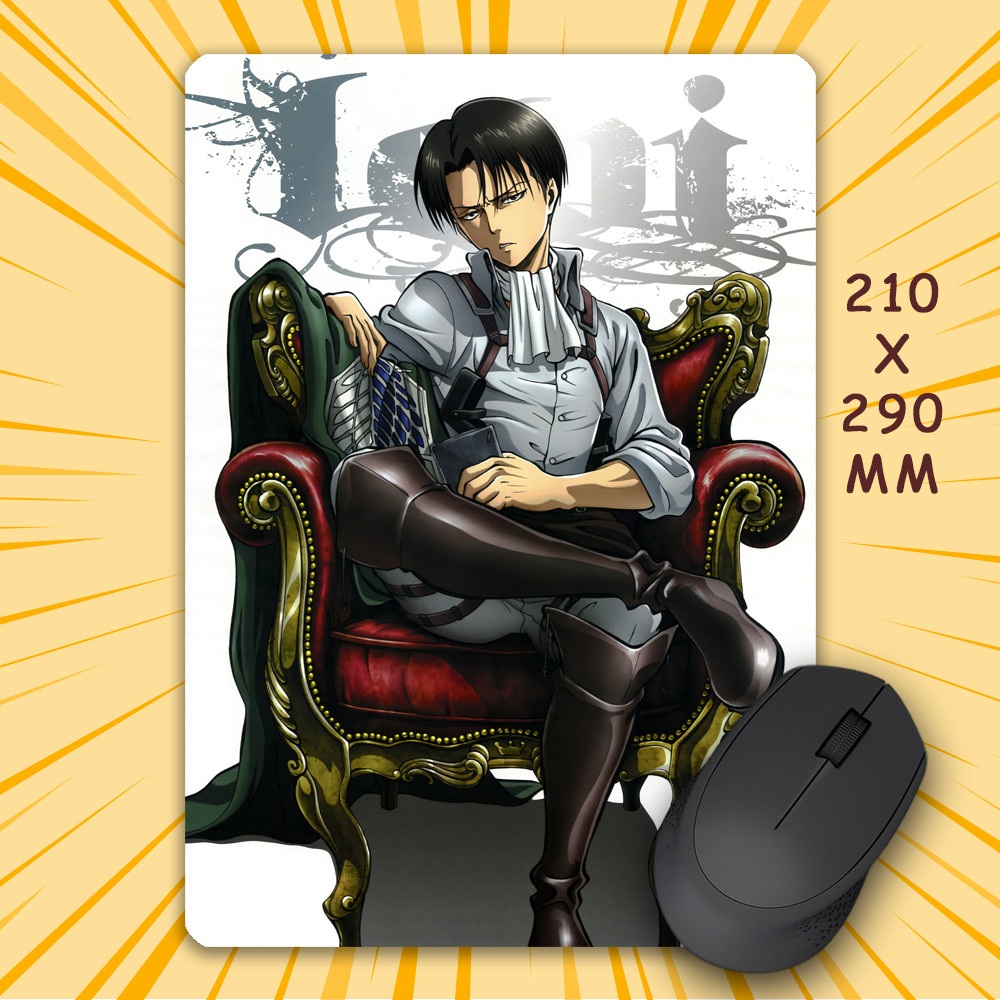 Килимок для миші А4 210x290 мм Attack on Titan
