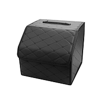 Органайзер складний для багажника авто, Чорний 31*31*29 см