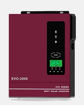 Інвертор гібридний 1600 Вт 12 В Anern AN-SCI-EVO-2000 для автономних систем, фото 1
