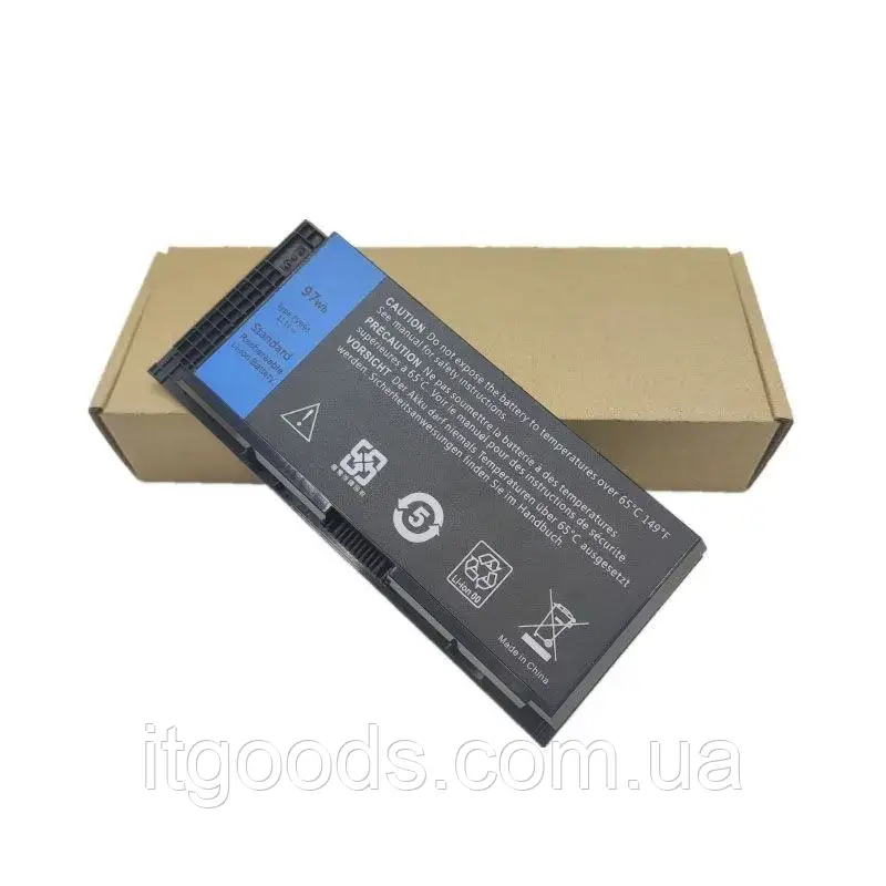 Посилена батарея 97Wh FV993 для Dell M4600 M4700 M6600 M6700 97KRM KJ321 0TN1K5 3DJH7 9GP08 PG6RC R7PND 0FVWT4