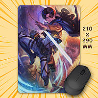 Килимок для миші А4 210x290 мм Attack on Titan 005