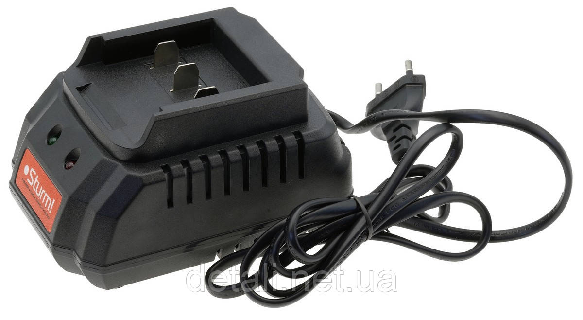Зарядний пристрій акумулятора 18V 2,0А Sturm CD3218LB-999C, фото 1