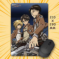 Килимок для миші А4 210x290 мм Attack on Titan 011