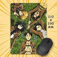 Килимок для миші А4 210x290 мм Attack on Titan 012