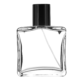 Парфумерний флакон 100 мл "Mature" під завальцювання з кришкою Classic Black