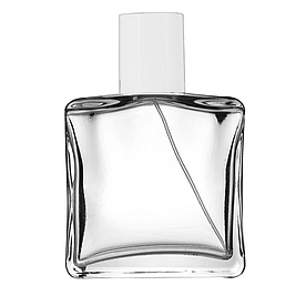 Парфумерний флакон 100 мл "Mature" під завальцювання з кришкою Classic White