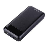 Повербанк PROTECH 10000 МАч Кабель Type c/iphone/Micro/ чорний та білий, фото 4