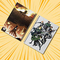 Скетчбук А5 48 арк. 150 гр.м² Attack on Titan 007