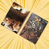 Скетчбук А5 48 арк. 150 гр.м² Attack on Titan 009