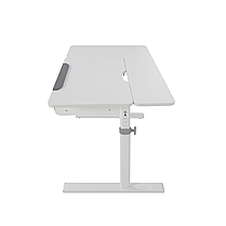 Комплект парта Fundesk Dolore Grey і крісло Fundesk Mente Grey з підлокітниками для школярів, фото 4