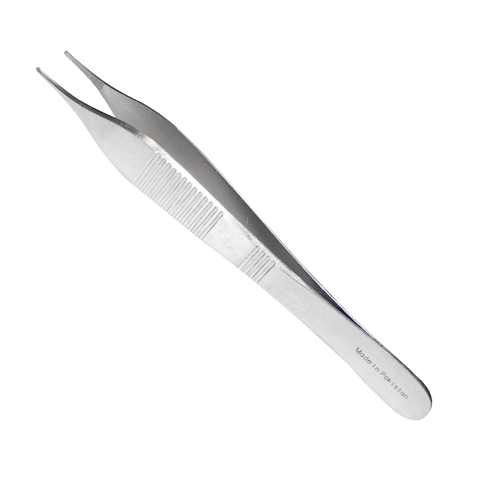 Пінцет анатомічний мікро Adson, 12 см, J-16-128 Surgicon, фото 1