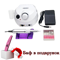 Фрезер для манікюру DM-202 65 Вт, 45 000 об/хв (фрезер для нігтів ZS-601, апарат для нігтів ЗС-601) DE