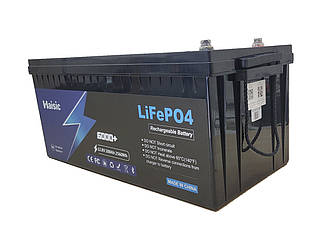 Акумулятор LiFePO4 12В 200А Haisic з активним балансиром 5А та Bluetooth модулем