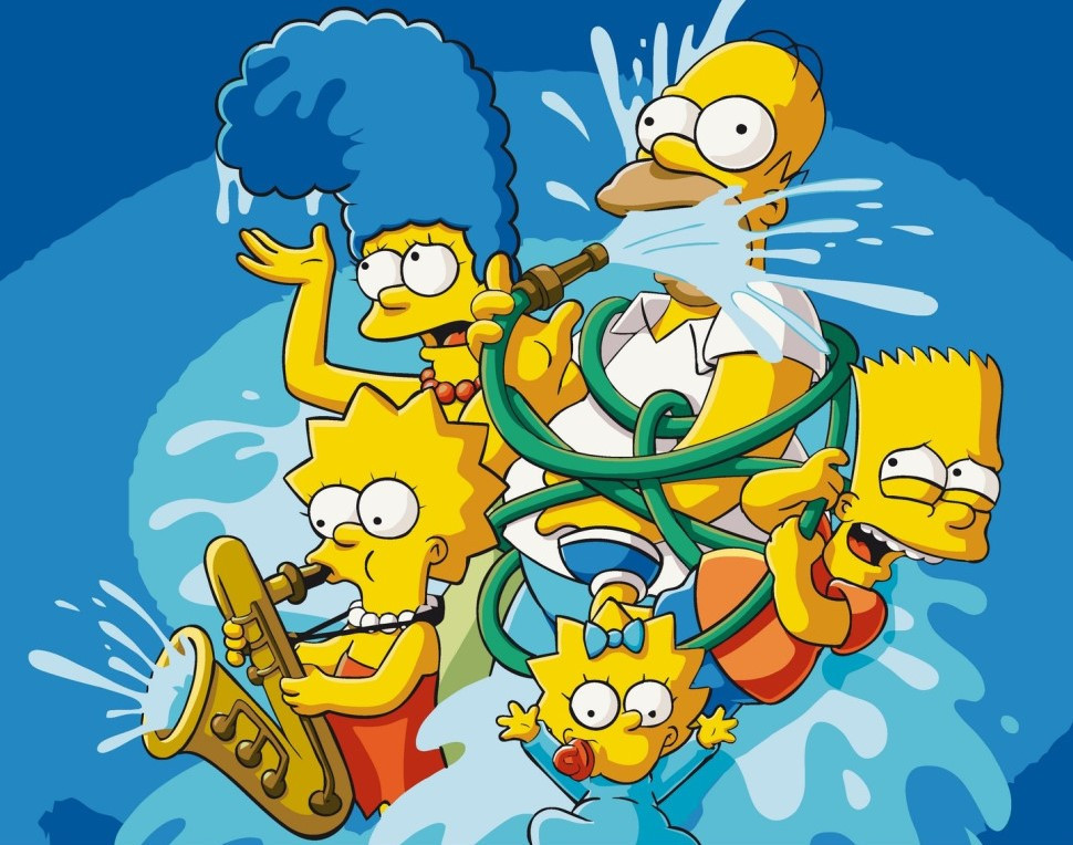 Картина за номерами Герої кіно. Crazy family 40*50 см Art Craft 16039-AC