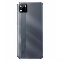 Задня кришка Realme C11 2021 RMX3231 сіра оригінал Китай зі склом камери