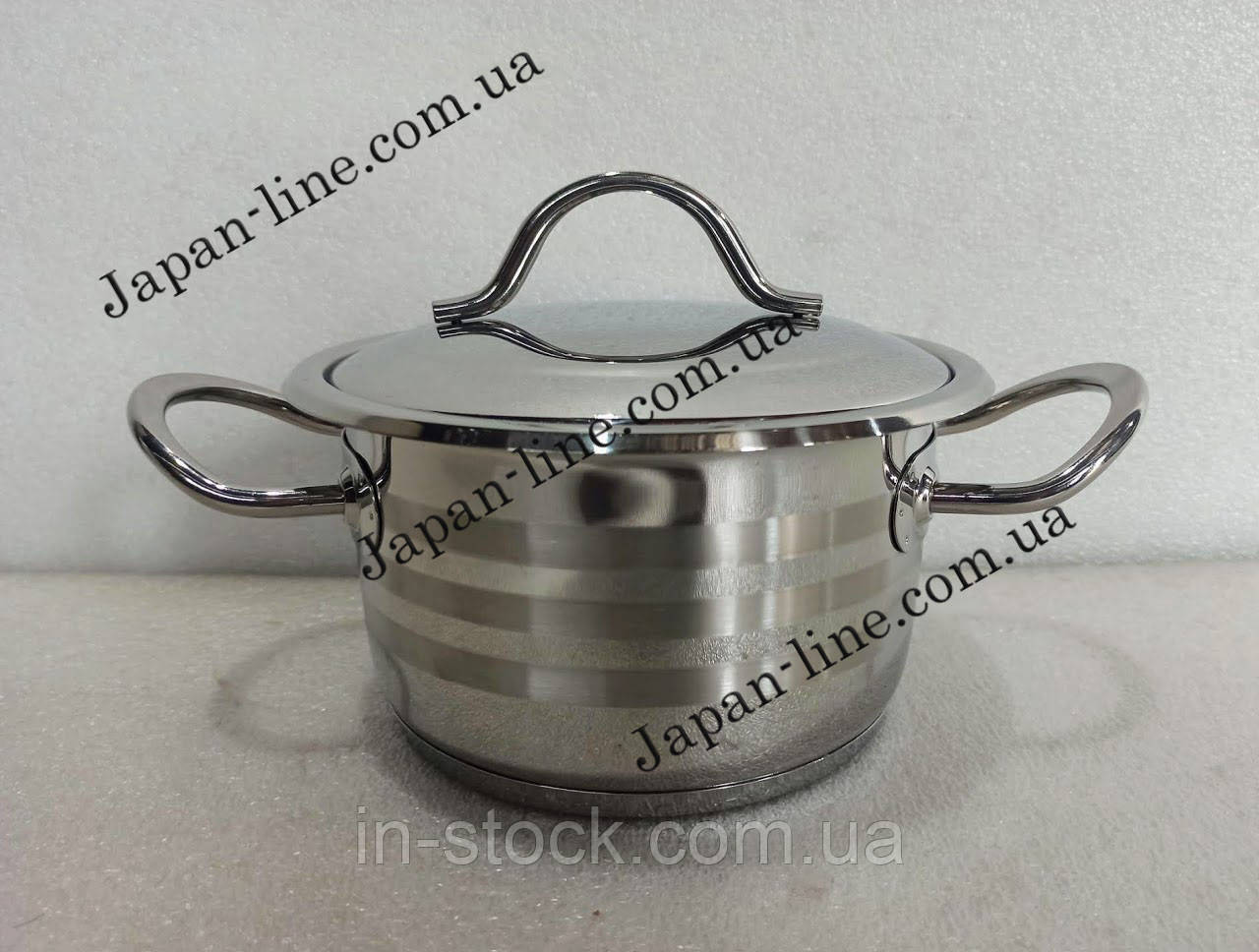 Каструля 0,9 л (12 см х 8 см) OMS 2005-12 з металевою кришкою
