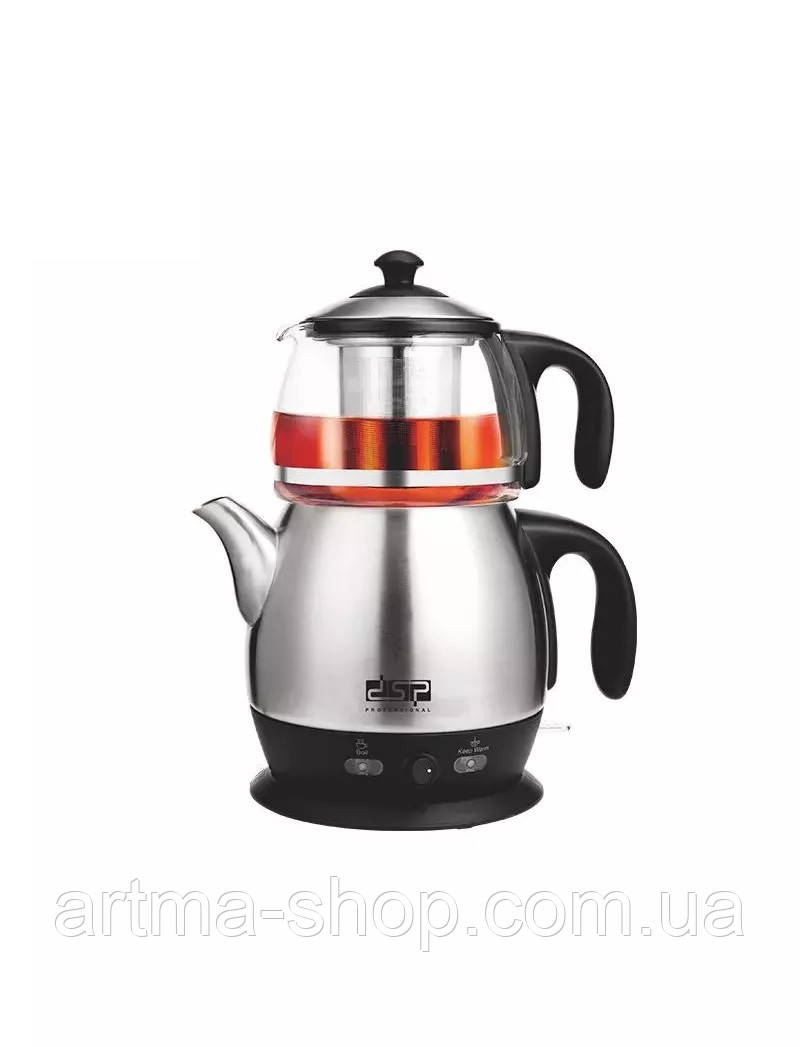 Електричний чайник DSP KK1145, Потужність 220Вт, 3л, чорний (KK 1145), фото 1