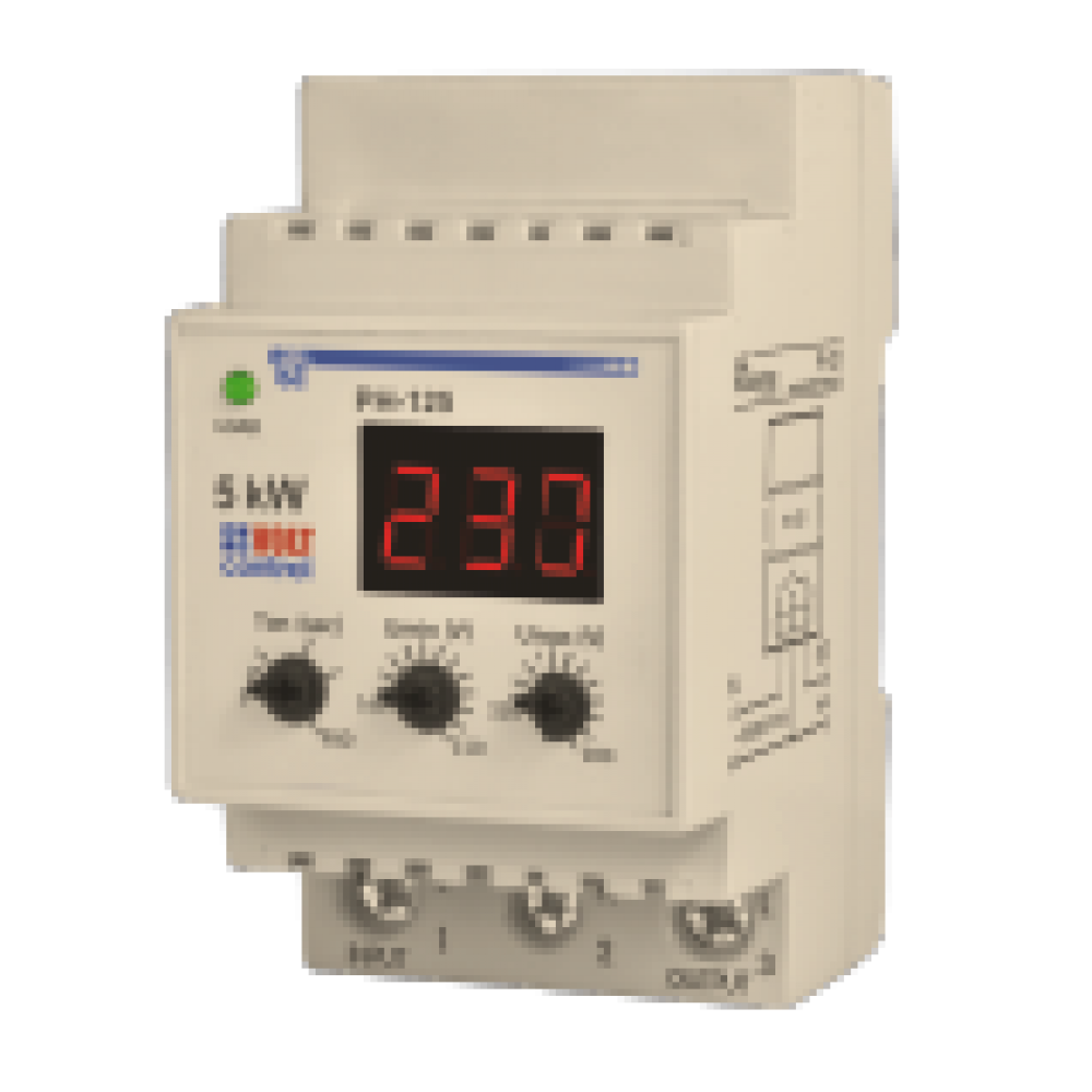 Реле напруги PH-125(STANDART) NTRN12503 на din-рейку (56-56-55), NOVA TEC, Арт.59240
