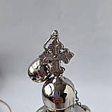 Кадило кругле під срібло з карбуванням по металу (Греція), фото 2