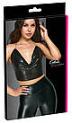 2450542 Cottelli Collection Metal Top - black {} S-L