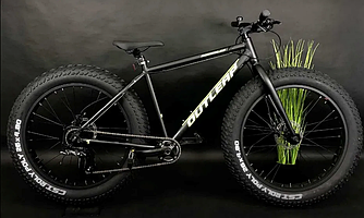 Велосипед фетбайк 26" Outleap Hercules L 2021, чорно-білий