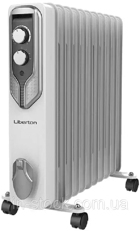 Масляний обігрівач Liberton LOH-2605  11 секцій 2500 Вт