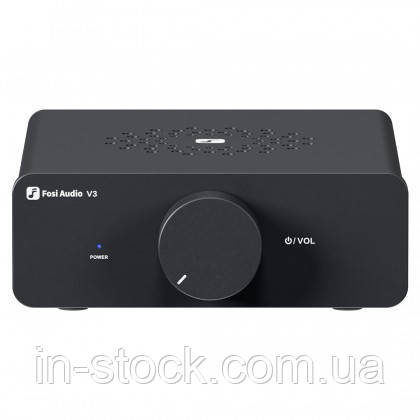 Підсилювач звуку Fosi Audio V3 black + блок живлення 32V. 300W