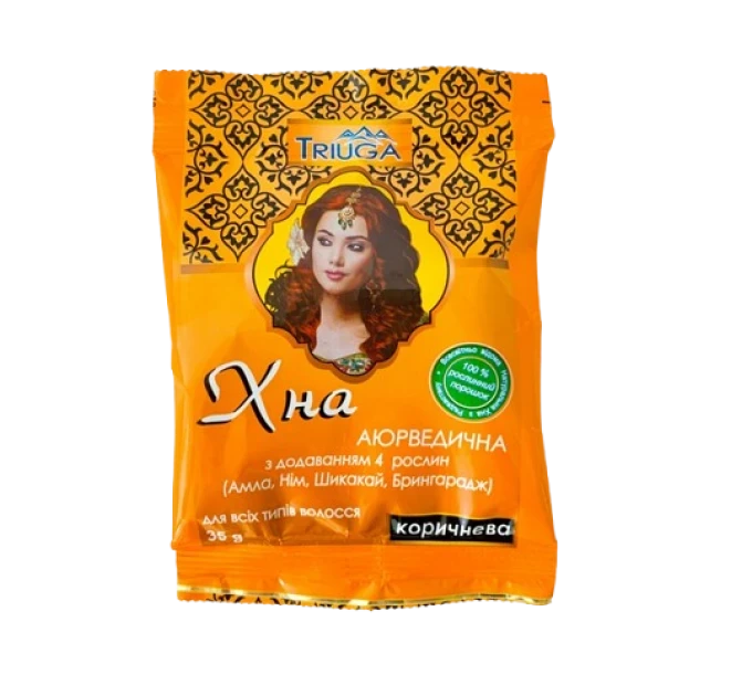 Хна індійська коричнева TRIUGA 35 г