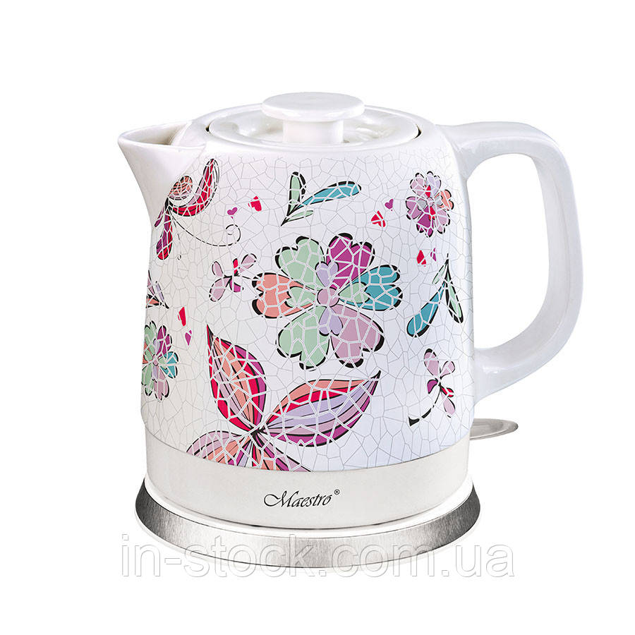 Електрочайник керамічний MAESTRO MR-068-FLOWERS - 1.5л