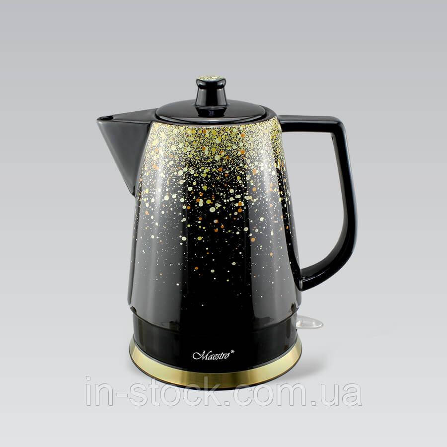 Електрочайник керамічний MAESTRO MR-074-GOLD - 1.5л