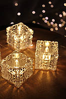 Кришталева LED-свічка 5 см. від батарейок