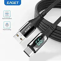 USB-кабель Eaget, USB А-Type C, довжина 1.2м