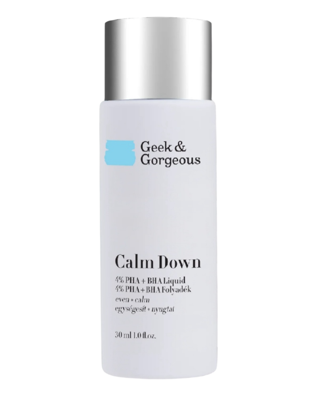 Geek & Gorgeous Calm Down Ексфоліант з PHA+BHA кислотами 30 мл