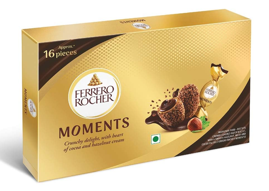 Цукерки Ferrero Rocher Moments 92.8 г, фото 1