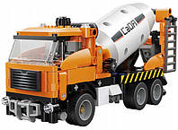 Конструктор дитячий машина техніка для будування "БЕТОНОЗМІШУВАЧ " CADA , 368 деталей, для хлопчика C65021W