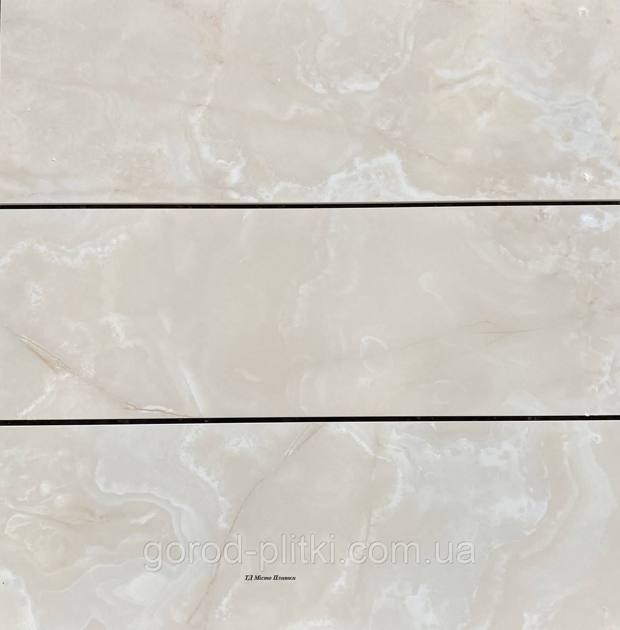 Плитка 30х90 – керамограніт Majestic Cream F P 300x900x8 R Satin, фото 1