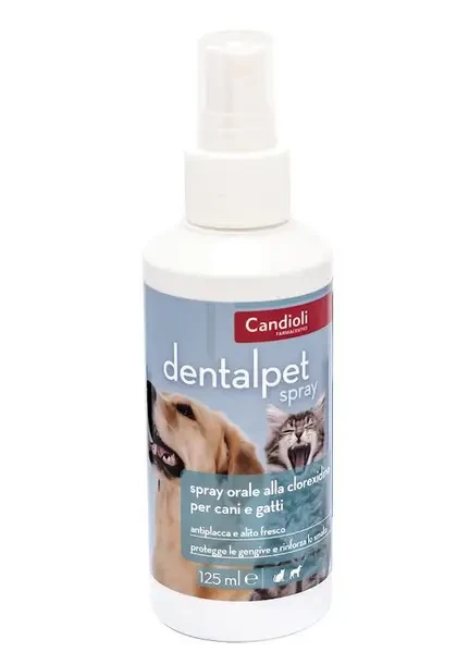 Спрей Candioli DentalPet Spray для догляду за ротовою порожниною собак і котів 125 мл